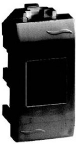 Розетка телефонная для кабель-канала DKC Brava 1-м. 1 мод. RJ11 (разъем AMP) черный картинка